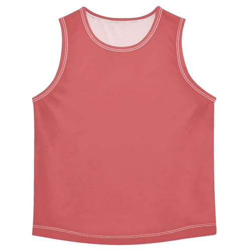 J JOYSAY Fondant Pink Boys Tank Top Sleeveless Muscle Shirts Quick Dry Kids T-Shirts 3-15T