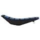 JFG RACING Motorrad Sitzbankbezug,Blau Motorrad Greifer Weiche Motorrad Sitzbezug Universal Gummi Greifer Soft Sitzbezug für Dirt Bike Motorrad