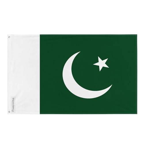 Drapeau du Pakistan extérieur et intérieur pour célébrations Pixelforma