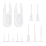 BOHUIZ 12 Pcs Exercise Ball Plug Replacement Kit, Yoga Ball Fitness Exercise Ball Air Stopper Plug Pin Adapter Kit, Inflatable Plug Replacement for Fitness Exercise Ball Inflatable Bed Pool