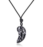 Amazon | [コアイ] アメジスト 九尾の狐 2月誕生石お守りネックレス