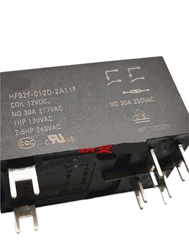 Relais 12V HF92F-012D-2A11F pour réparer une carte électronique de chauffage
