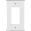 Leviton 1-Gang 1-Decora Midway Nylon Wallplate 10 Pack, PJ26-WM, White