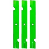 8TEN LawnRAZOR Mower Blade for Scag 487198 Notched High-Lift 3-Pack