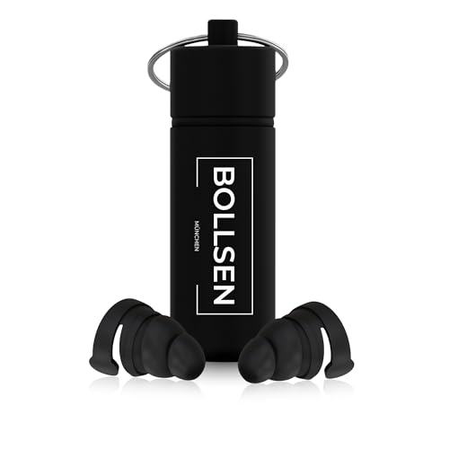 BOLLSEN Bouchons dâOreilles â Bouchons dâOreilles pour Motards â RĂ©duction