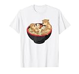 Kawaii Otter Japanese Ramen noodles soup Otter Lover T-Shirt