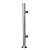 Glass Railing Post 90CM/35.4" Glass Balustrade Railing Post Stainless Steel Railing Fence Pole Handrail Garden Fencing (90CM/35.4" End Post)