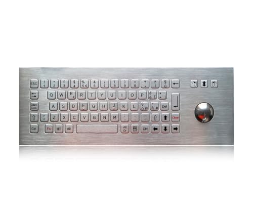 K-TEK-B361-MTB-DWP �X�e�����X�X�`�[���L�[�{�[�h ���J�j�J���g���b�N�{�[���t�� �H�Ɨp�L�[�{�[�h IP65�h���j��h�~(IK09) �g�b�v�p�l���}�E���g 71�L�[USB �}�C�j���O ��� �Z���t�T�[�r�X�[�q