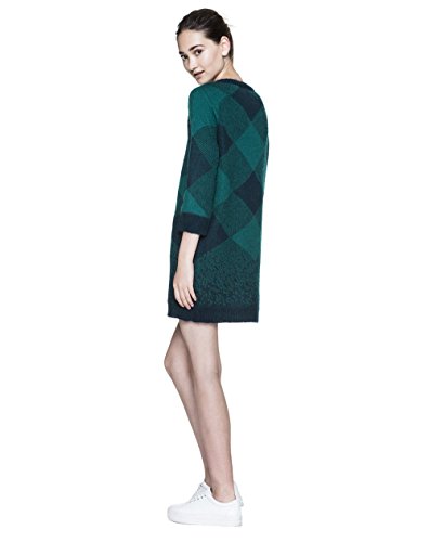 Benetton Oversized Patterned Jumper Maglione Donna...