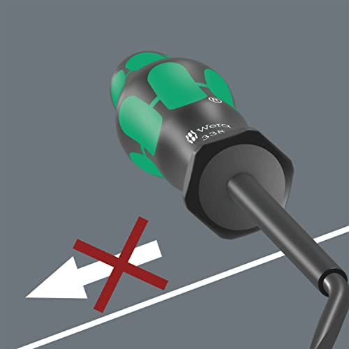 Image of Wera - 05008101001 - Actuation Tool for Terminal Blocks, 338 Actuation Tool for Terminal Blocks (Spring Cages), 0.4 x 2.5 x 81 mm