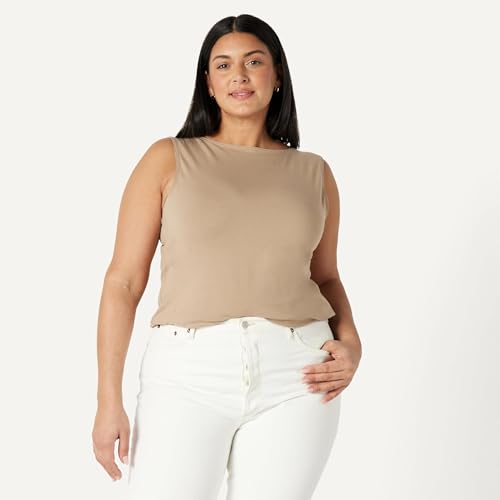Image of Amazon Essentials Women's Slim Fit Layering Tank