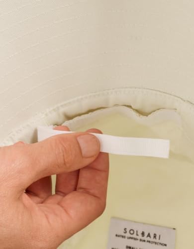 Sombrero femenino con ala ancha y protección UV miniatura 7