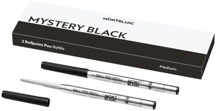 Montblanc Refill Ball Point Medium 2x1 Mystery Black PF Brand