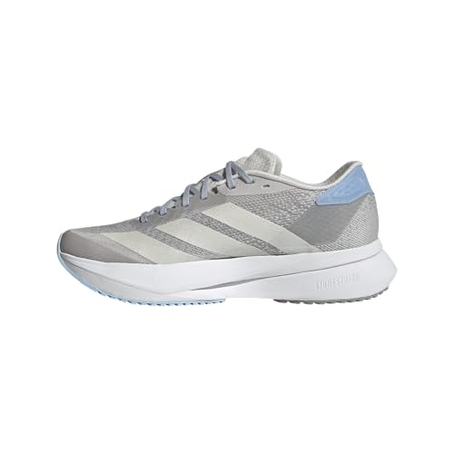 Image of adidas Women's Adizero SL2 W Grey oneZero met. /Glow Blue 6 US