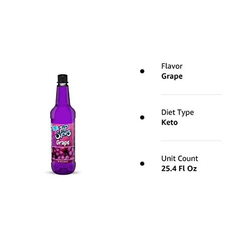 (Sugar Free) 750Ml Hip Syrups (Grape) #TOP6