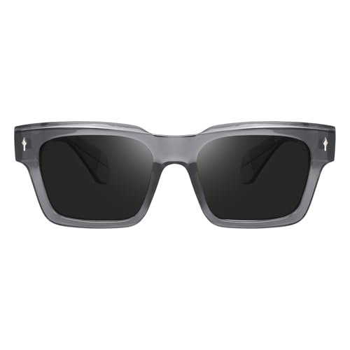 Image of Peter Jones I Zero Power Blue Cut Computer Glasses I Retro Square Shape I Gaming Glasses I UV Protected & Blocks Harmful Rays I Men & Women I Large Square 3804