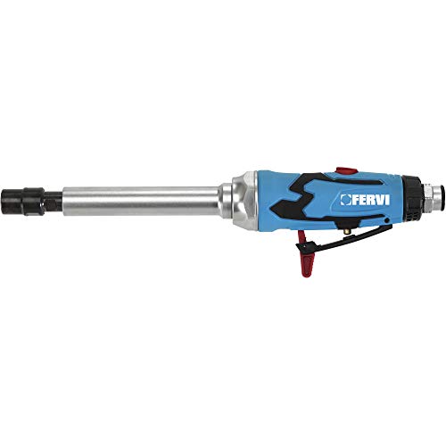 Fervi 417 Smerigliatrice Pneumática chunga, cian/preto