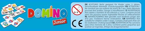 Schmidt Spiele 51240 Domino Junior, Bring Mich mit Spiel in der Metalldose