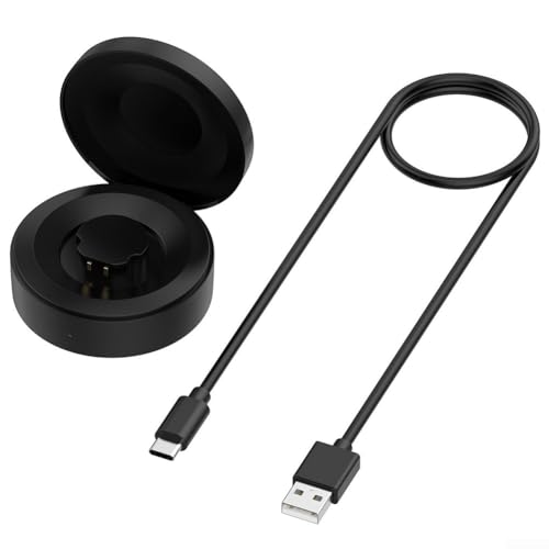 Funda de carga inteligente para RingConn, base de carga portátil con batería de respaldo de 590 mAh, caja de almacenamiento de viaje de carcasa dura, kit de carga USB C, soporte seguro (tamaño 10 11)