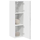 vidaXL Armario de Cocina Mural Gris Concreto 30 x 31 x 100 cm, Mueble de Cocina...