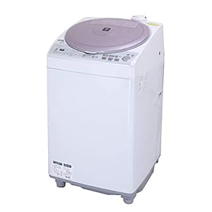 シャープ 8.0kg 洗濯乾燥機 ピンク系SHARP 穴なし槽カビぎらい プラズマクラスター洗濯機 ES-TX820-P