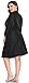 PERFEHAIR Salon Robes Smock for Clients, Hair Salon Client Gown Cape, Black