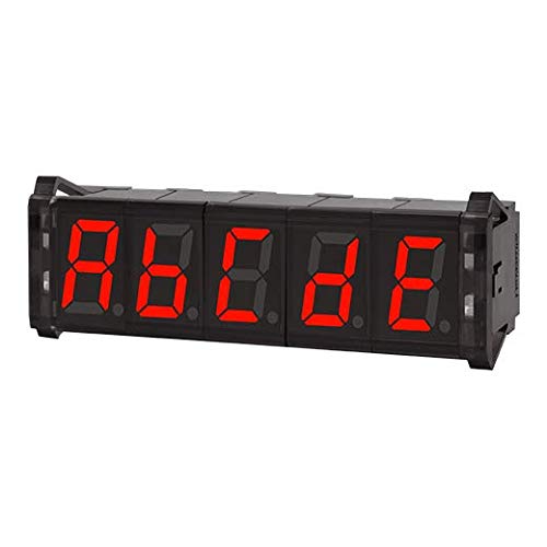 DS22-RS, Display, W11.2XH22.5mm LED, Red, 7-Segment, Serial Input, 12-24 VDC