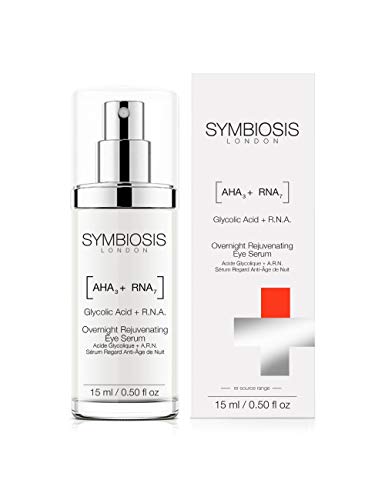 Sérum Regard de Nuit Symbiosis London pour réveiller les yeux fatigués après le coucher