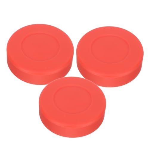 Abaodam 3Pcs Hardness Ice Hockey Puck Set for Training Matte Surface Design for Enhanced Skill Development for Beginners Recreational Play