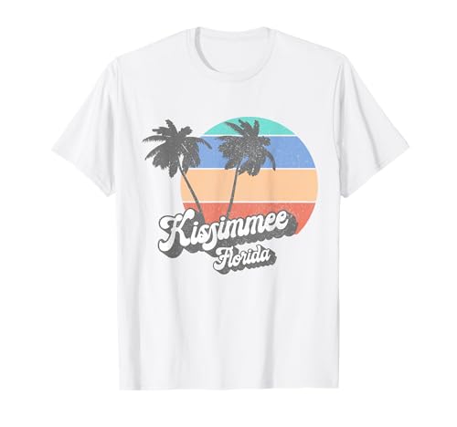 Surf de playa vintage retro en Kissimmee, Florida, Florida Camiseta