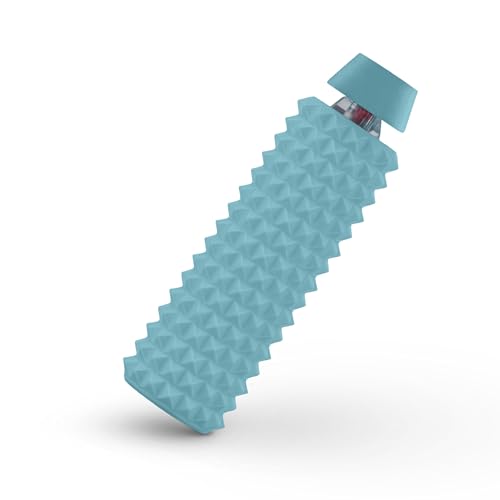 Image of Distractibles Spike Roller Clicker, Tactile Pain Stim Fidget with Clicker Switch, Pain Stimulation Roller with Lanyard (Blue)