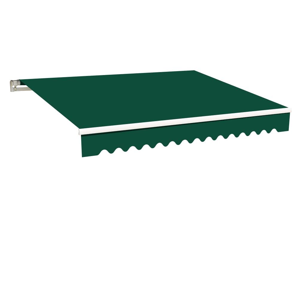 Green Bay Green Garden Patio Awning Canopy Sun Shade Shelter Replacement Fabric - 3M x 2.5M โ image 1