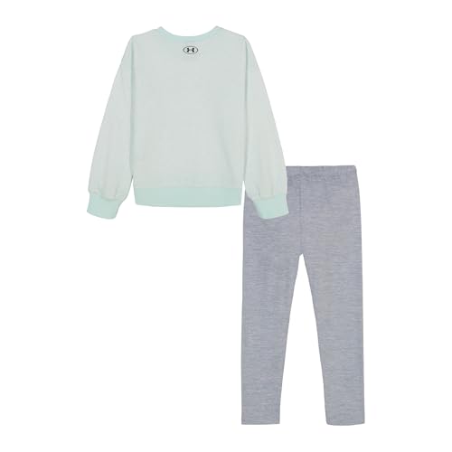 Image of Under Armour Girl's 2-piece Sweatshirt and Leggings Outfit Set