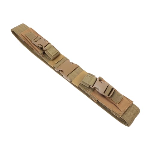 OSOLADY Men Belt Riggers Belt Double Layer Belt Belt Outdoor Hunting Belt Camping Waist Belt Training Belt Light Weight Comfortable Breathable