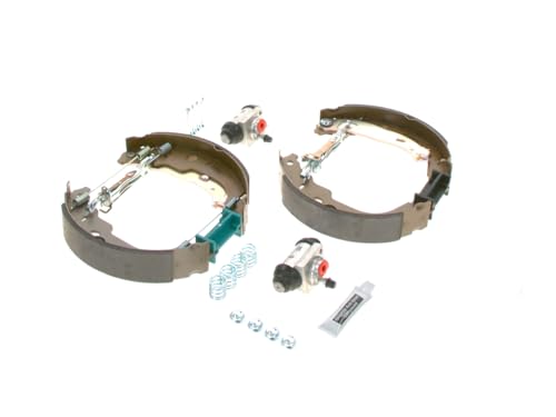 Bosch KS193 Kit Super Pro - Kit de frein à tambours arrière - 1 jeu complet prémonté, 2 cylindres de roue, 4 mâchoires de frein