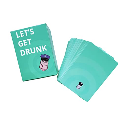 Tzmapu Let's Get Drunk - Drinking Games For Adults Party - Drinking Card Games For Adults - Fun Drinking Games #TOP7