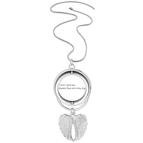 Collier ailes d'ange poésie et physique pendentif Art Déco unique