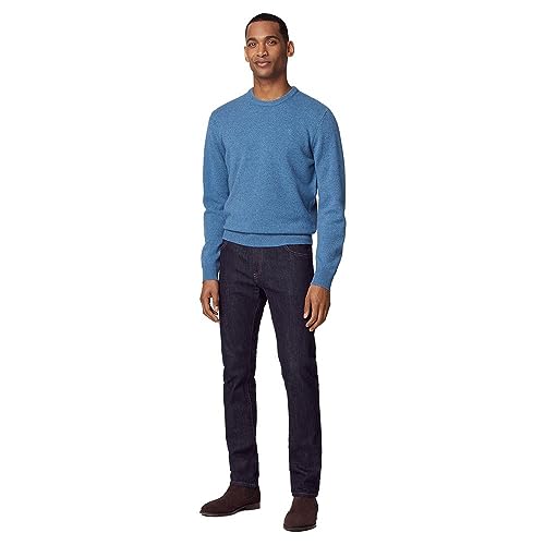 Hackett London Para Hombre. HM212515 Jeans Rinse Marino (36/32), Casual, AlgodóN, Denim, Sostenible - 8