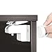 Septeamay Magnetisches Schrankschloss 10 Schlösser mit 3 Schlüssel (Schlüssel mit Ringschließe), Unsichtbare Kindersicherung für Schrank und Schubladen, schranksicherung baby ohne Bohren und Schrauben
