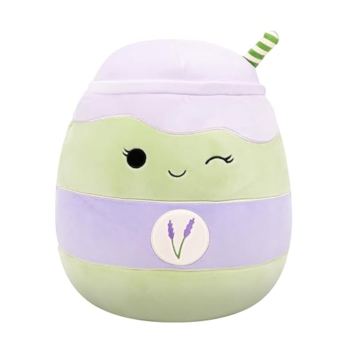 Squishmallows Original 16-Inch Latchmi the Lavender Matcha Latte | Collectable Cute Plush Toy, Cuddly Toys for Children, Soft Toys, Cute Teddies Suitable for Girls and Boys Ages 3