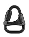 PETZL - Delta Steel Triangle Quick Link for Climbing, 8 mm, Black