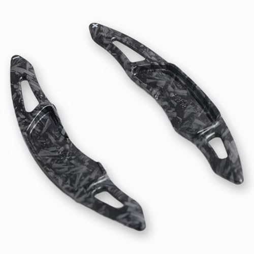 Compatible With For GT86 2012 2013 2014 2015 ステアリングホイール パドルシフト パドルシフター ステッカー アクセサリー パドルシフターエクステンション(Black1)