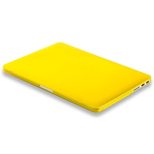 Kuzy MacBook Pro 13 inch Case 2015, A1502 MacBook Pro Case A1425 2014 2013 2012 Retina Display Plastic Hard Shell Cover, MacBook Pro 13.3 inch Case for Older Version, Yellow