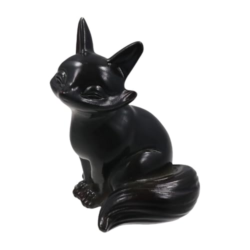 Figura decorativa animal de resina multicolor para té