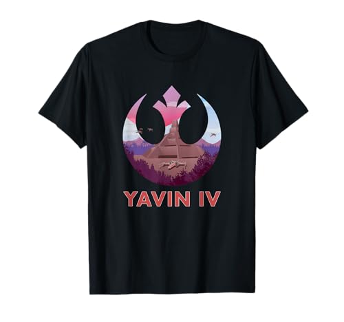 T-shirt Star Wars Rebel Alliance Yavin IV cadeau original anniversaire