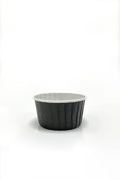 Roll-Up Muffin Kek Kapsülü Siyah Büyük Boy 50li