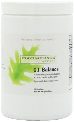 Food Science of Vermont G.I. Balance Flavored Powder, Fruit, 391.82 Gram Food Science of Vermont G.I. Balance Flavored Powder, Fruit, 391.82 Gram