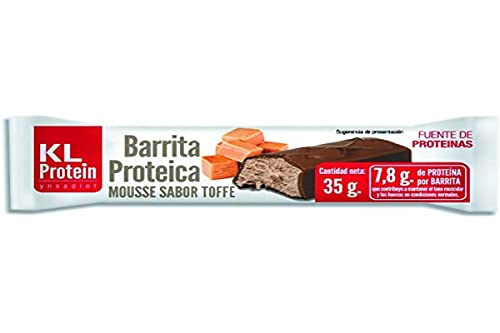 Barrita Proteica y Energética, Sabor Naranja y Toffee, 35 g, 1 unidad