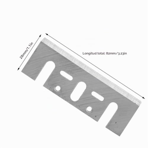 Miniatura 3 de 2 Piezas Hoja Cepilladora Hss De 3-1 4 Pulgadas Y 82 Mm Para 1900b, Kp0800, Dw6655, D26676, Dw680,