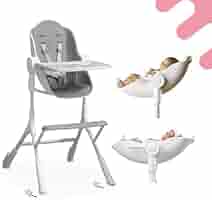 オリベル　コクーン　ハイチェア　oribel　BLW最適 Cocoon Z High Chair | Lounger - Ice Grey | Oribel